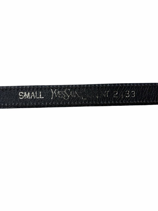 Vintage Yves Saint Laurent Red Textured Belt‎ - Size Small